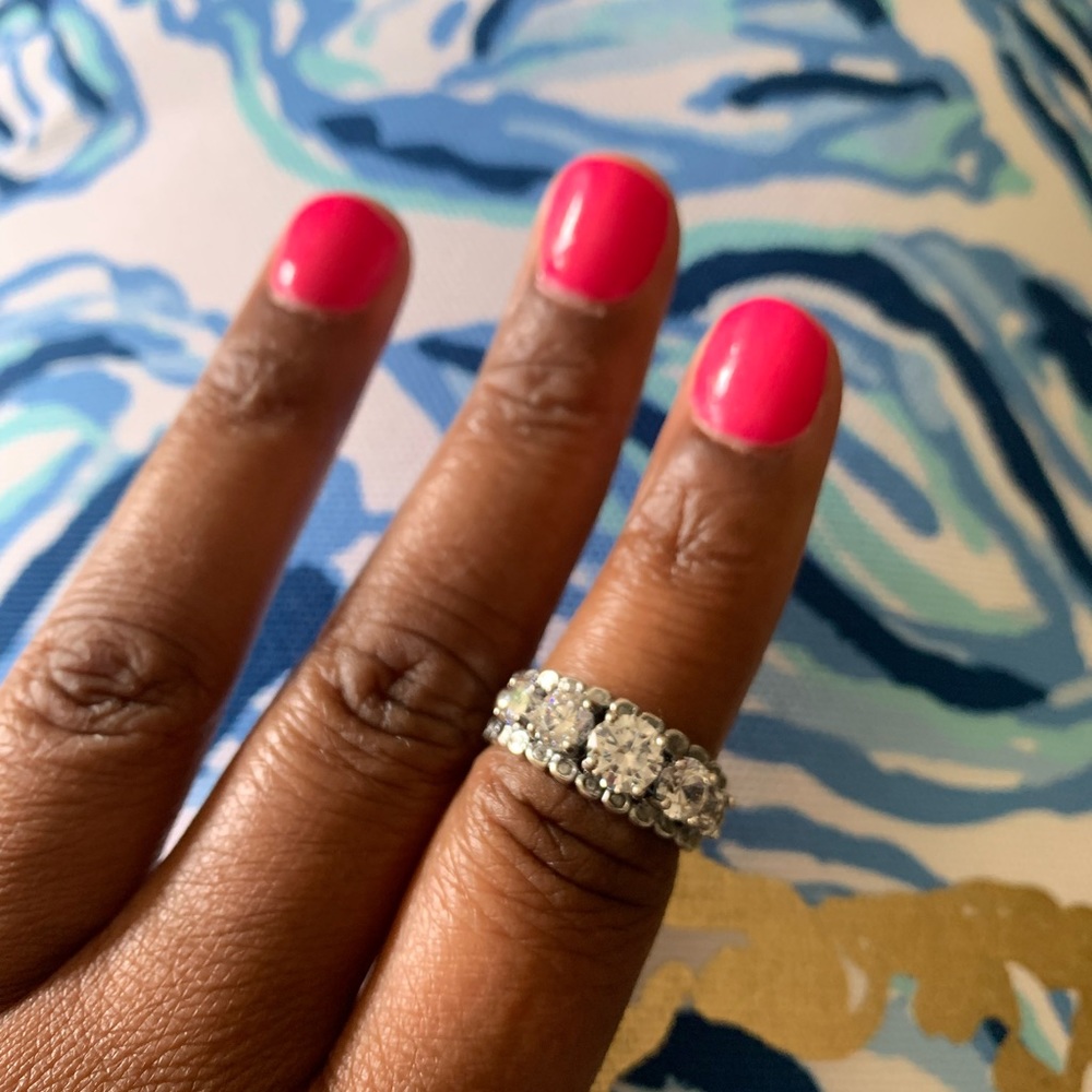 Sterling Silver CZ Ring